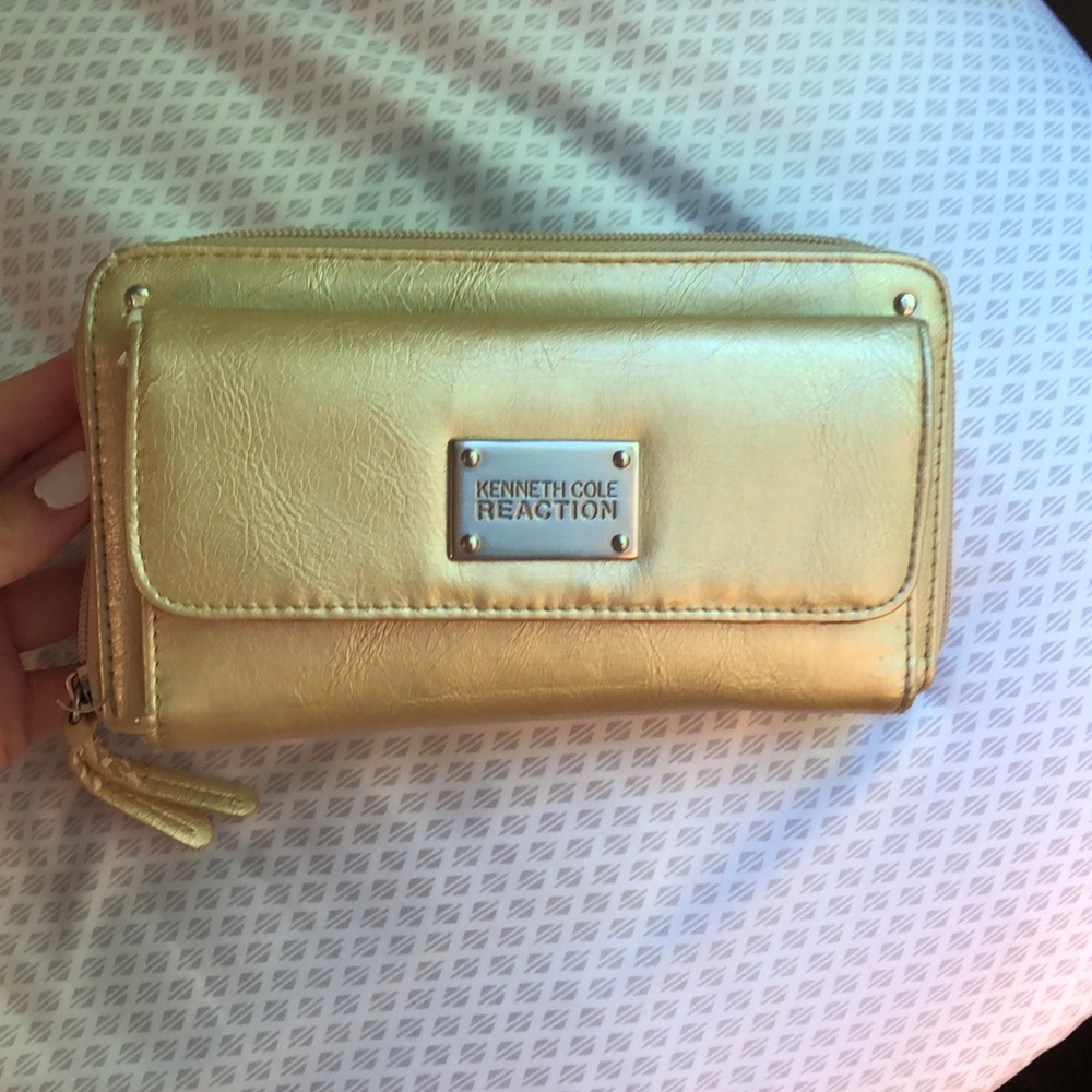 Kenneth Cole Reaction Gold Wallet